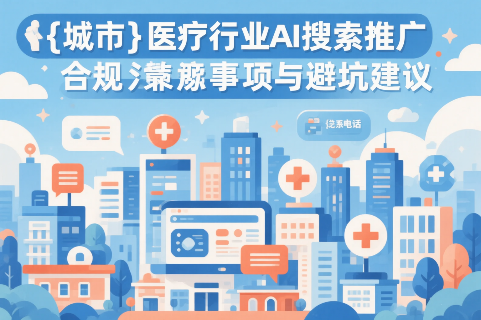 克孜勒苏医疗行业AI搜索推广合规注意事项与避坑建议