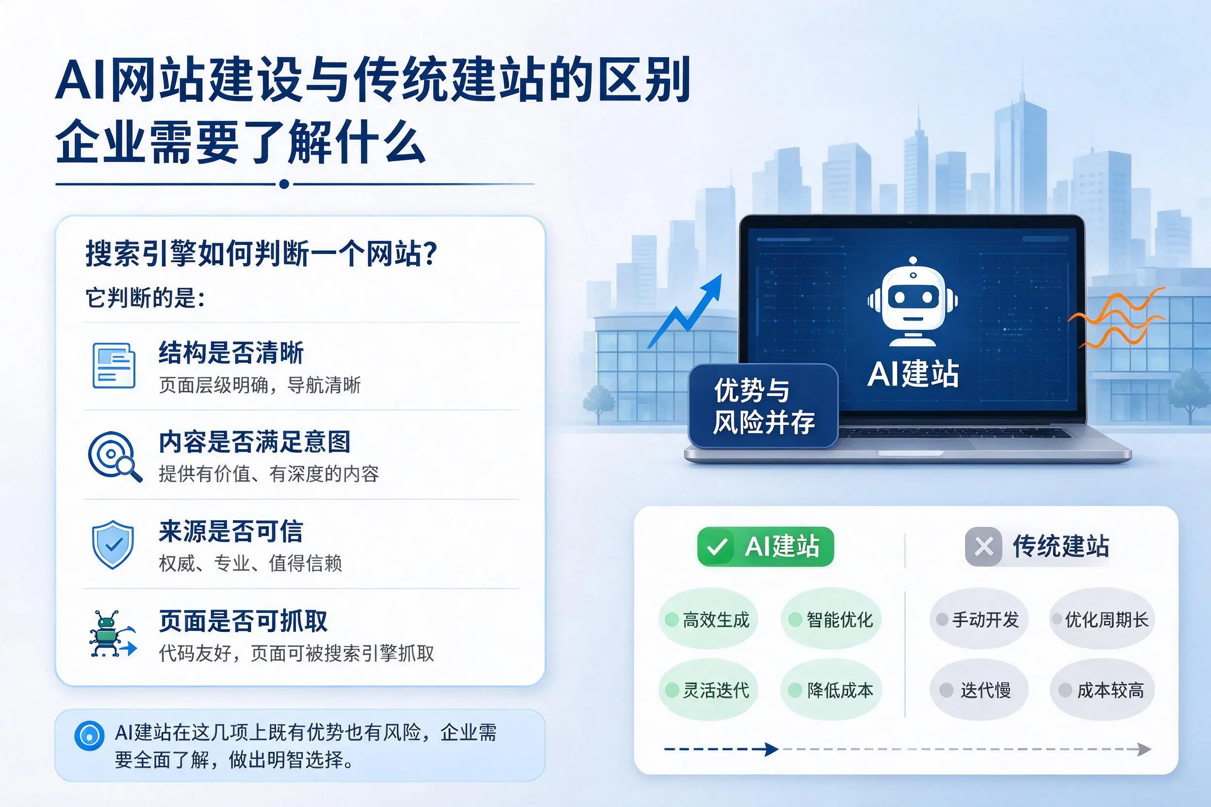 AI网站建设与传统建站的区别，克孜勒苏企业需要了解什么