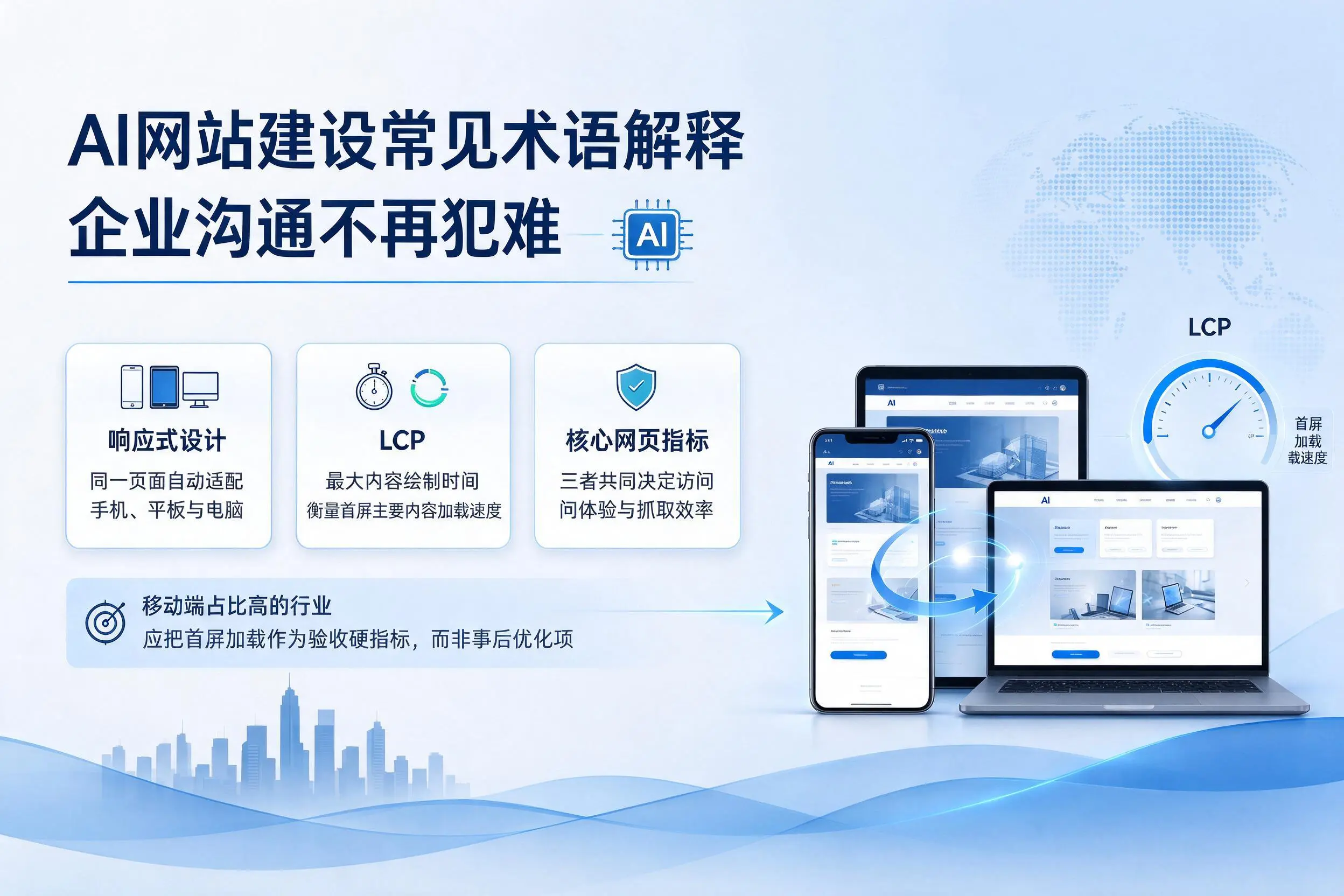 AI网站建设常见术语解释,克孜勒苏企业沟通不再犯难